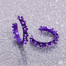 Load image into Gallery viewer, Fashionable Flower Crown - Purple - Paparazzi Accessories