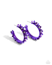 Load image into Gallery viewer, Fashionable Flower Crown - Purple - Paparazzi Accessories