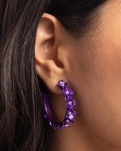 Load image into Gallery viewer, Fashionable Flower Crown - Purple - Paparazzi Accessories