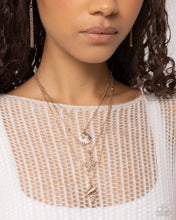 Load image into Gallery viewer, Seashell Sonata - Rose Gold - Paparazzi Accessories