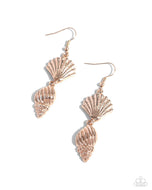 SHELL, I Was In the Area - Rose Gold - Paparazzi Accessories