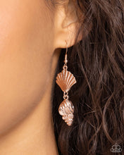 Load image into Gallery viewer, SHELL, I Was In the Area - Rose Gold - Paparazzi Accessories