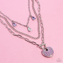 Load image into Gallery viewer, HEART History - Purple - Paparazzi Accessories