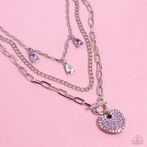 HEART History - Purple - Paparazzi Accessories