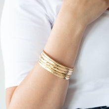 Load image into Gallery viewer, Basic Bauble - Gold - Paparazzi Accessories