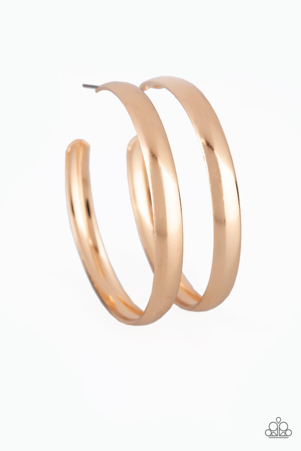 A Double Feature - Gold - Paparazzi Accessories