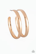 A Double Feature - Gold - Paparazzi Accessories