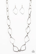 Attitude Adjustment - Silver - Paparazzi Accessories