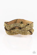 Nice Girls Finish Last - Brass - Paparazzi Accessories