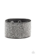 Glitter Gossip - Black - Paparazzi Accessories
