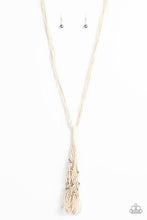 Load image into Gallery viewer, Hand-Knotted Knockout - White - Paparazzi Accessories