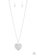 Have To Learn The HEART Way - White - Paparazzi Accessories