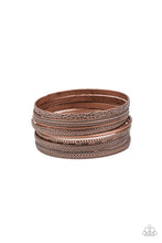 Load image into Gallery viewer, Relics On Repeat - Copper - Paparazzi Accessories