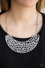 Load image into Gallery viewer, Powerful Prowl - White -Paparazzi Accessories