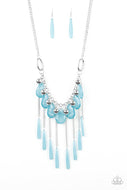 Roaring Riviera - Blue - Paparazzi Accessories