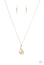 Load image into Gallery viewer, Tell Me A Love Story - Gold - Paparazzi Accessories