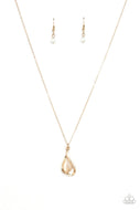 Tell Me A Love Story - Gold - Paparazzi Accessories