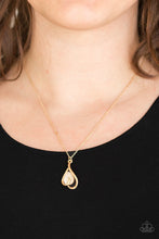 Load image into Gallery viewer, Tell Me A Love Story - Gold - Paparazzi Accessories