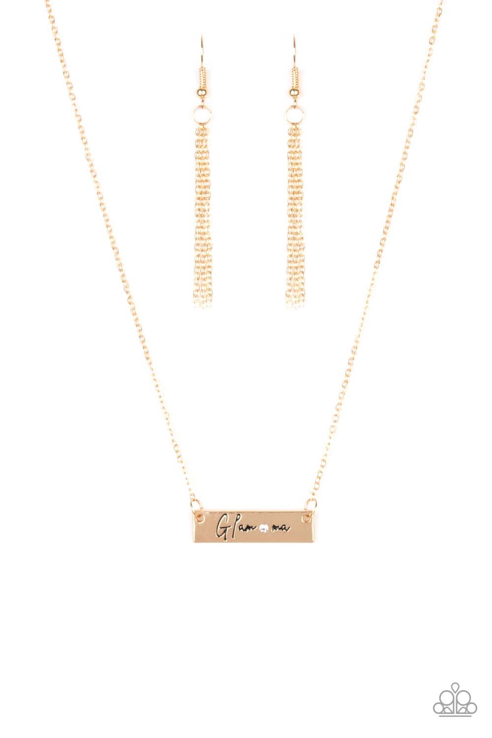 The GLAM-Ma- Gold - Paparazzi Accessories