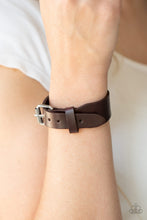 Load image into Gallery viewer, Tougher Than Leather - Brown - Paparazzi Accessories