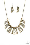 Vintage Vineyard - Brass- Paparazzi Accessories