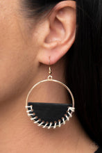 Load image into Gallery viewer, Lavishly Laid Back - Black - Paparazzi Accessories