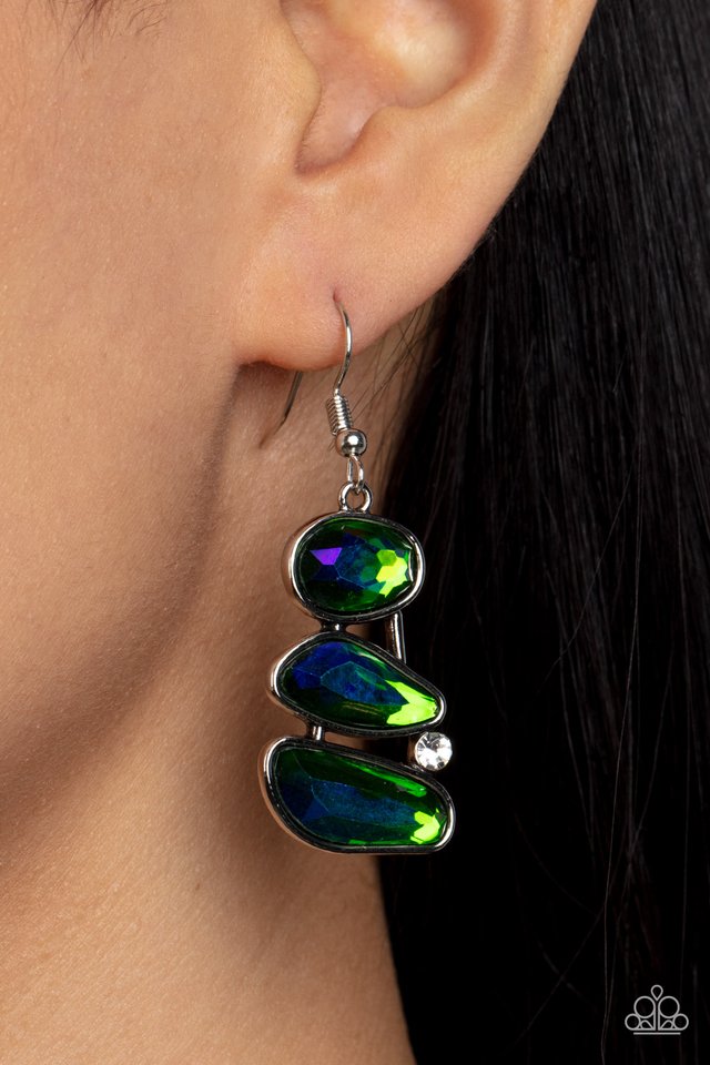 Gem Galaxy - Green - Paparazzi Accessories