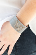 Load image into Gallery viewer, Flirty Flutter - Silver - Paparazzi Accessories