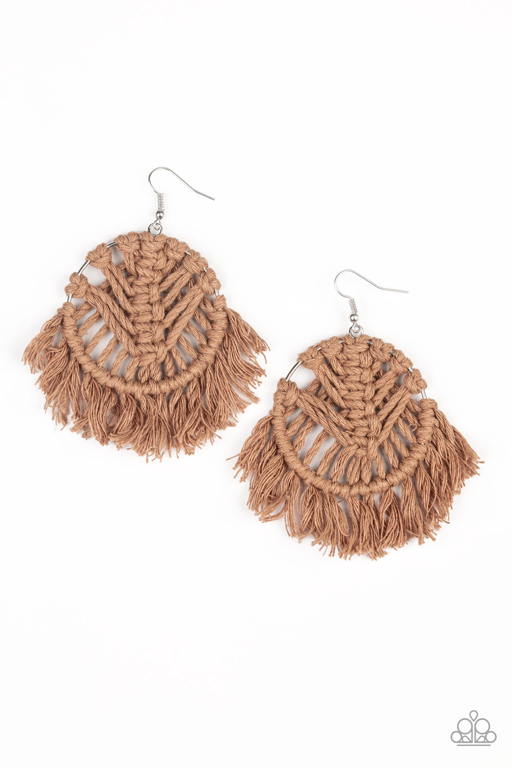 All About MACRAME - Brown - Paparazzi Accessories