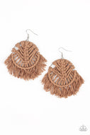 All About MACRAME - Brown - Paparazzi Accessories