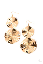 Load image into Gallery viewer, In Your Wildest FAN-tasy - Gold - Paparazzi Accessories