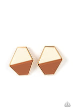 Load image into Gallery viewer, Generically Geometric - Brown - Paparazzi Accessories