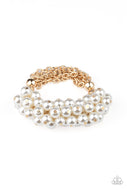 Up Class Clash - Gold - Paparazzi Accessories