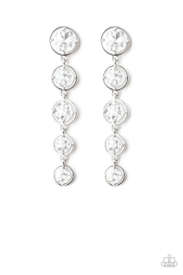 Drippin In Starlight - White - Paparazzi Accessories
