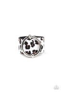 Asking FUR Trouble - White - Paparazzi Accessories