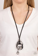 Harmonious Hardware - Black - Paparazzi Accessories