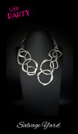 Salvage Yard - Silver - Paparazzi Accessories