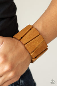 Barbados Backdrop - Brown - Paparazzi Accessories