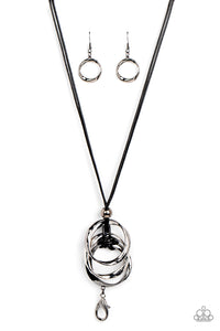 Harmonious Hardware - Black - Paparazzi Accessories