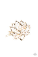 Lotus Pools - Gold - Paparazzi Accessories