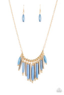 Bohemian Breeze - Blue - Paparazzi Accessories