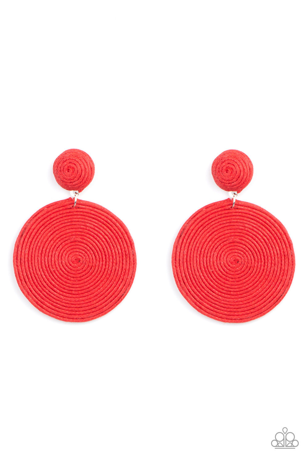 Circulate The Room - Red - Paparazzi Acccessories