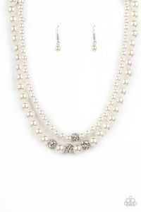 Brilliant Ballerina  - White - Paparazzi Accessories
