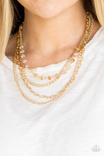 Load image into Gallery viewer, Extravagant Elegance- Gold - Paparazzi Accessories