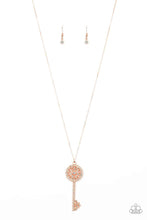 Load image into Gallery viewer, Keeping Secrets - Copper- Paparazzi Accessories