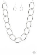 The Challenger - Silver - Paparazzi Accessories